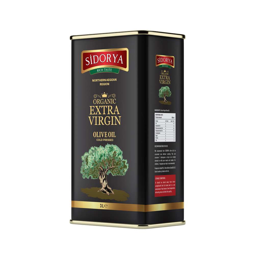 Natürel Sızma Zeytinyağı Organik Virgin Olive Oil 5L	